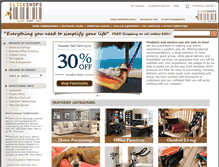 Tablet Screenshot of clickshops.com